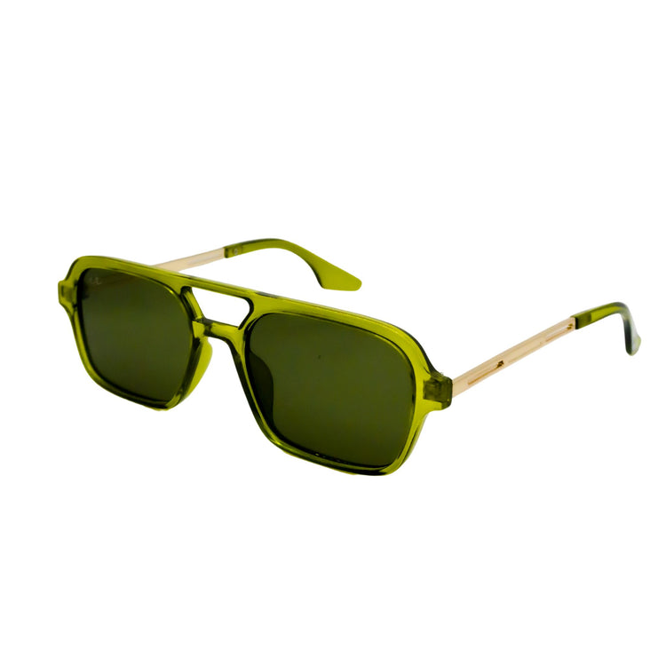 Yucca Tree | Olive & Sage Green Lens & Aviator Shape Frame Shop Wavey 